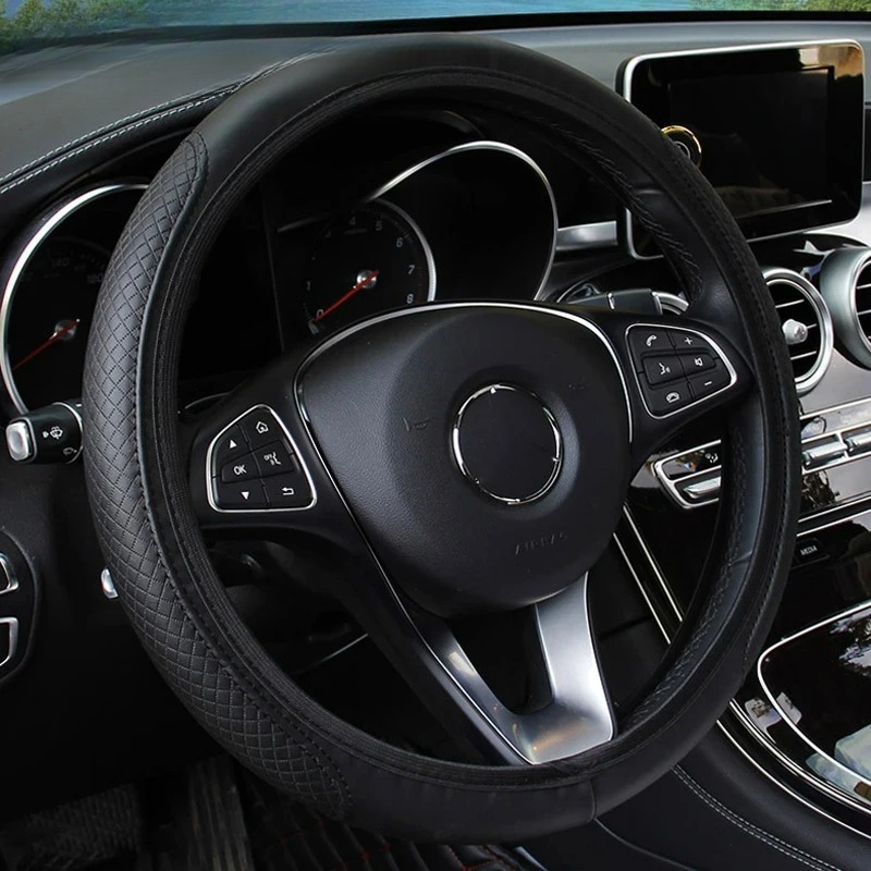 Car Steering Wheel Cover Anti Slip Breathable - Car Steering Wheel Cover Anti Slip