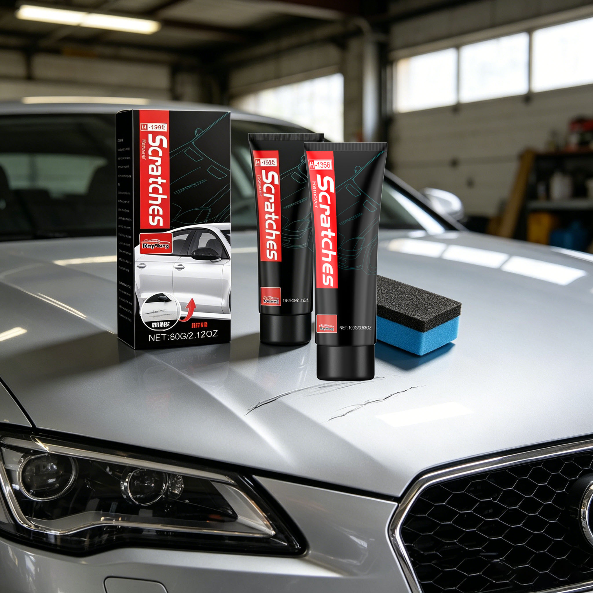 Car Scratch Repair Polishing Wax Paste - Car Scratch Removal Paste Erase Minor