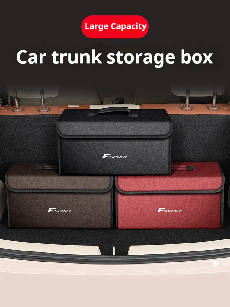 For Lexus F Sport ES RX LS500h - Car Trunk Organizer Foldable Storage Box 评论和价格