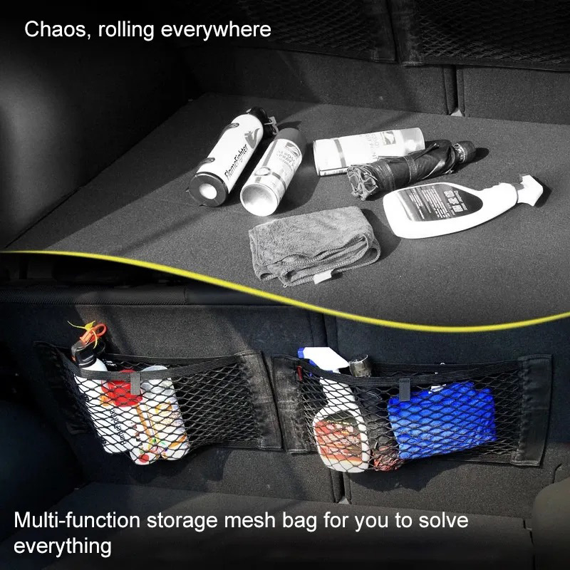 Car Back Rear Trunk Seat Elast - Car Trunk Organizer Foldable Storage Box 评论和价格