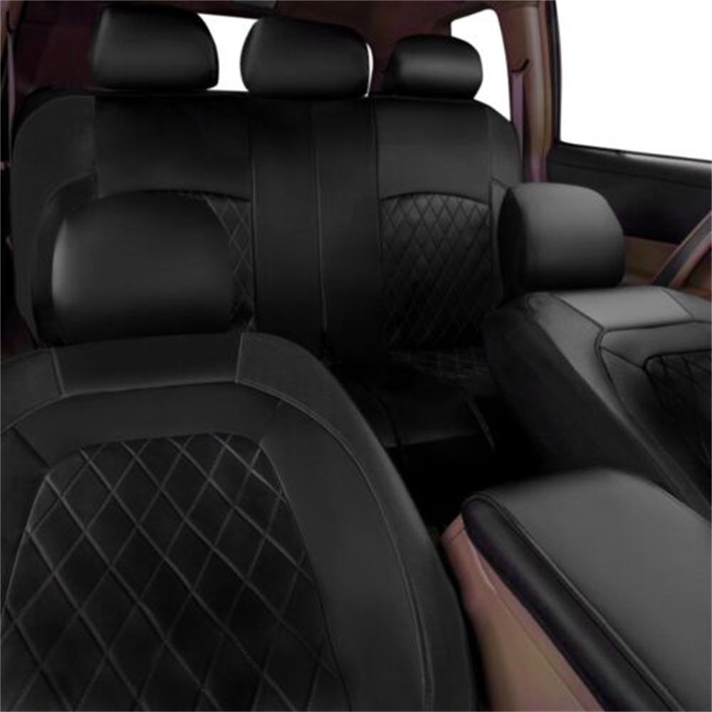 Universal Car Seat Cover Set P - Leather Car Seat Covers Full Set Universal 评论和价格