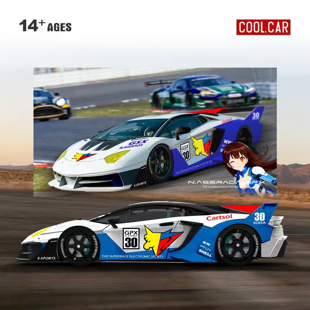 Cool Car 1:64 GTEVO Superrace  - Car Electronics 评论和价格