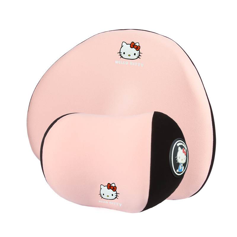 Hello Kitty Cute Car Lumbar Su - Memory Foam Car Neck Pillow Lumbar Support 评论和价格