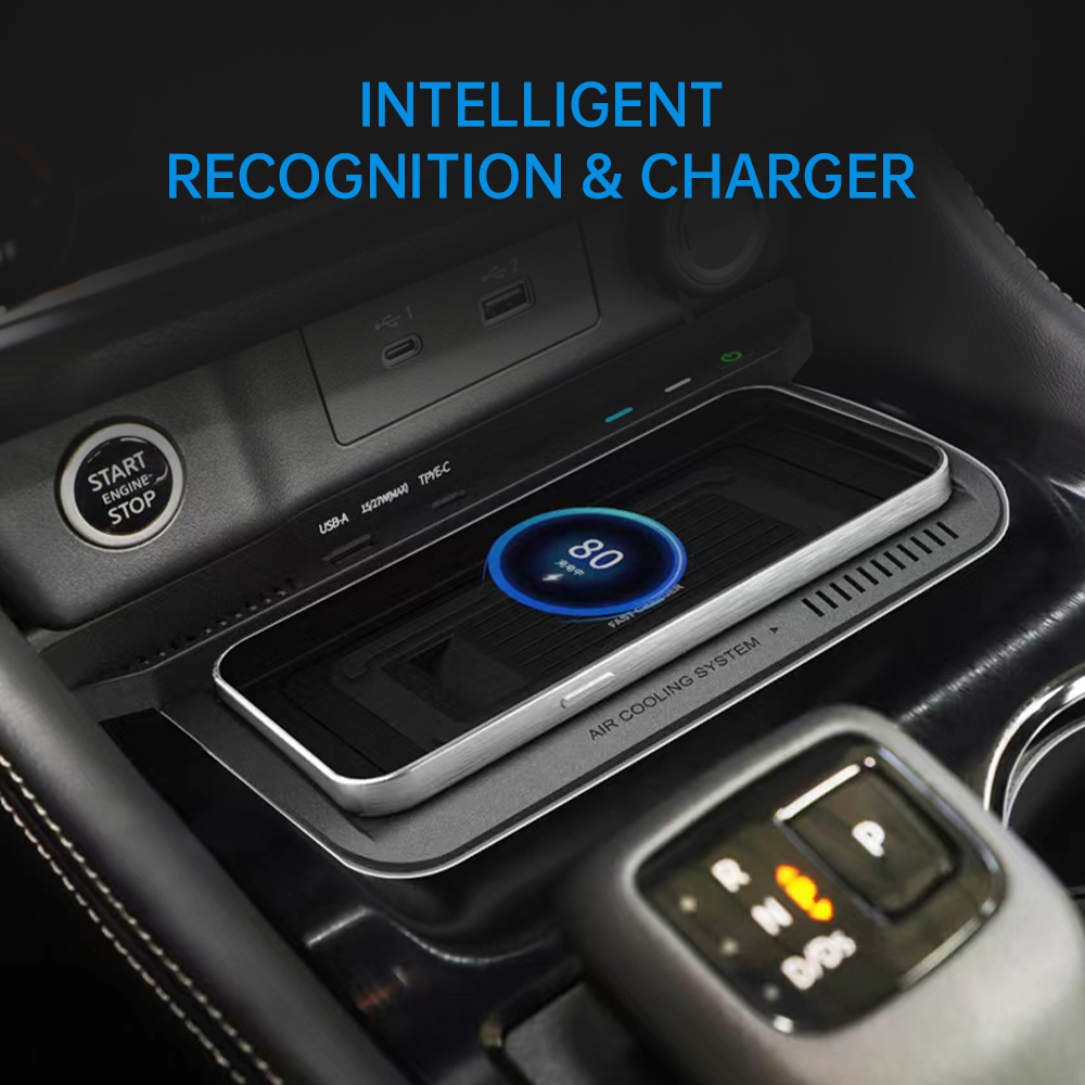 15W Car Wireless Charging Pad  - Wireless Car Charger Mount Fast Charging 评论和价格