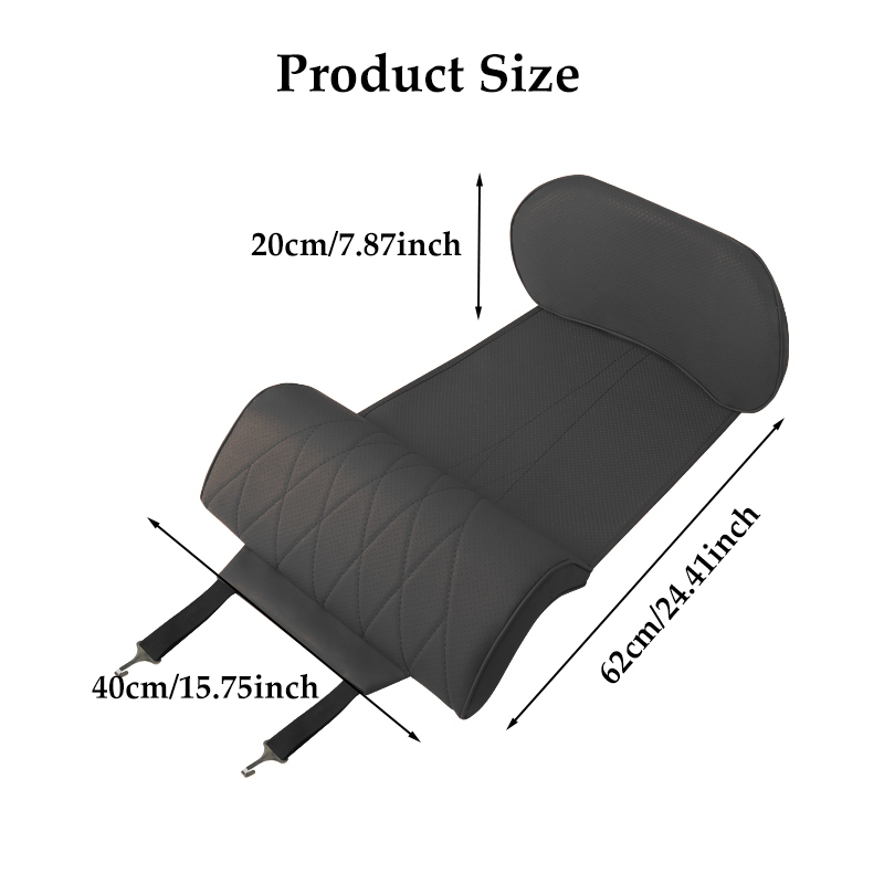 Nappa Leather Leg Support Exte - Memory Foam Car Neck Pillow Lumbar Support 评论和价格