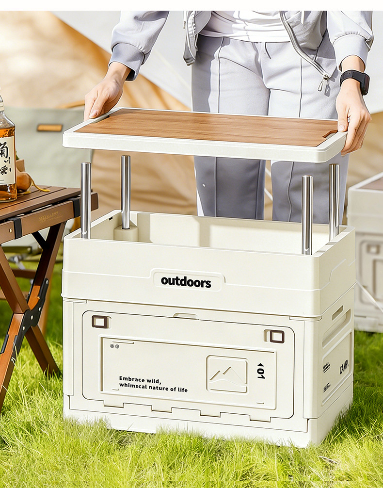 Camping Folding Storage Box Wo - Car Trunk Organizer Foldable Storage Box 评论和价格