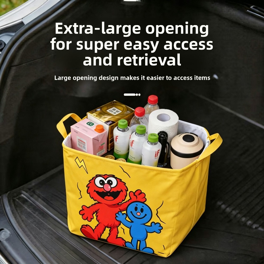 1pc Foldable Car Trunk Storage - Car Trunk Organizer Foldable Storage Box 评论和价格