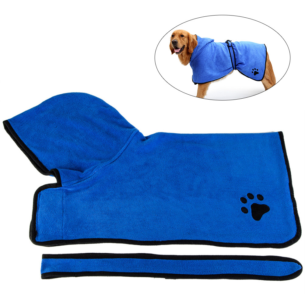 Microfiber Pet Bath Robe Dog T - Microfiber Car Drying Towel Super Absorbent 评论和价格