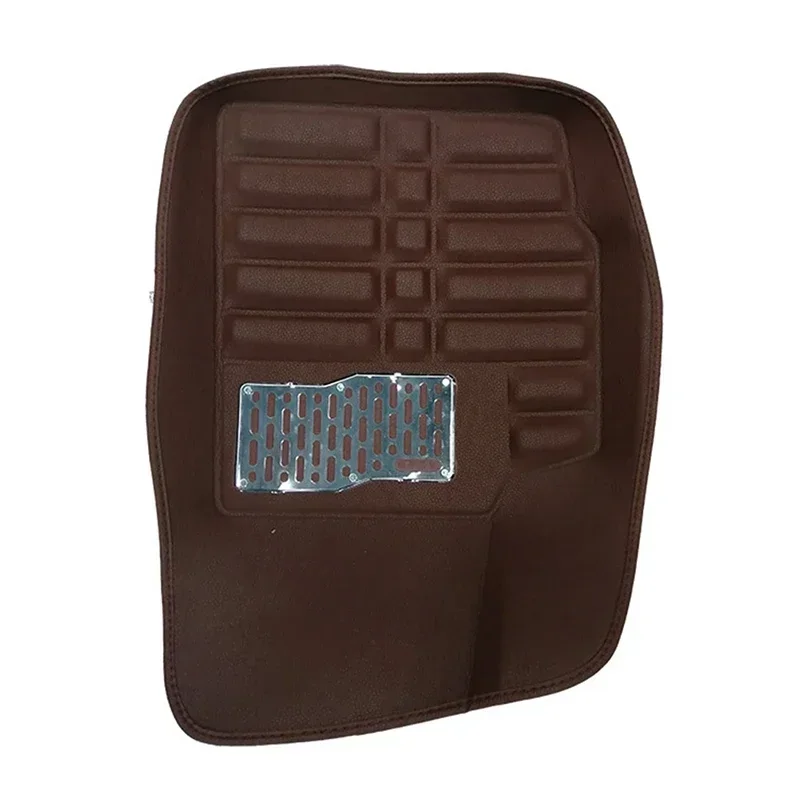 NEW Luxury Leather Car Floor M - Car Floor Mats Universal Waterproof Leather 评论和价格