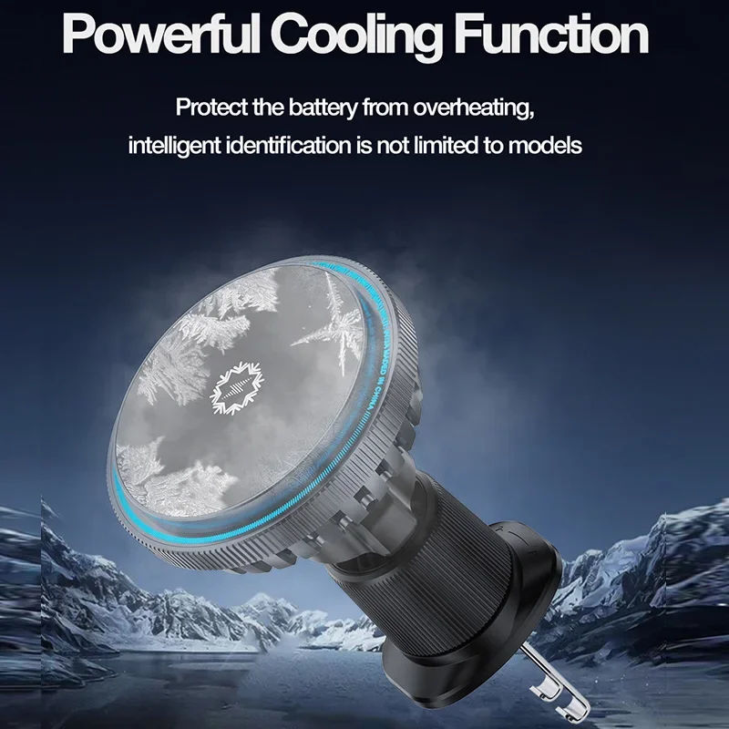 Ice Cooling Magnetic Car Wirel - Magnetic Phone Holder For Car Vent 评论和价格